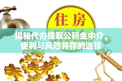 平塘揭秘代办提取公积金中介，便利与风险并存的选择