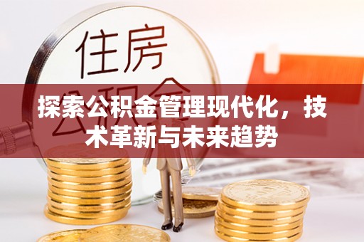 平塘探索公积金管理现代化，技术革新与未来趋势