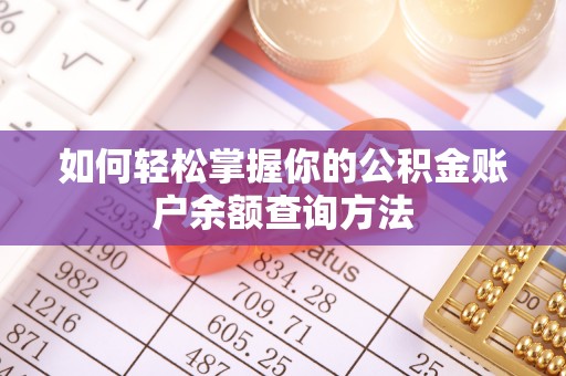 平塘如何轻松掌握你的公积金账户余额查询方法