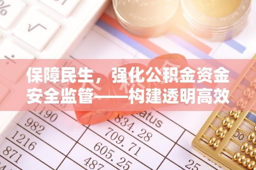 平塘保障民生，强化公积金资金安全监管——构建透明高效的管理体系