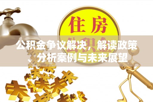 平塘公积金争议解决，解读政策、分析案例与未来展望