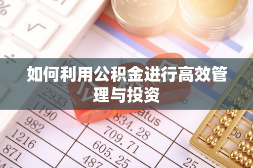 平塘如何利用公积金进行高效管理与投资