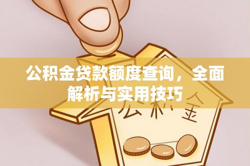 平塘公积金贷款额度查询，全面解析与实用技巧